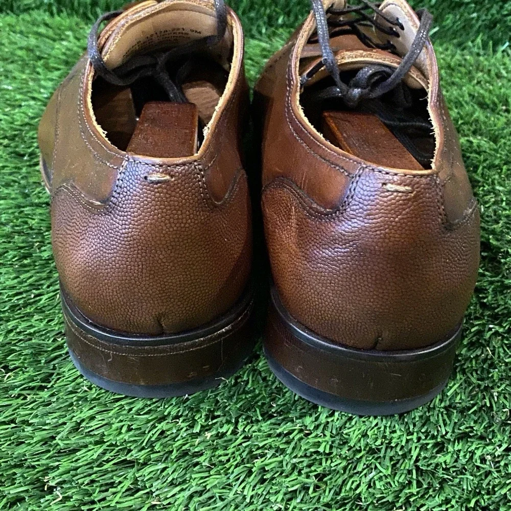 Florsheim Men's 12178 Cap Toe Derby – Leather Sole –‎ Size 9M Oxford Lace Up
